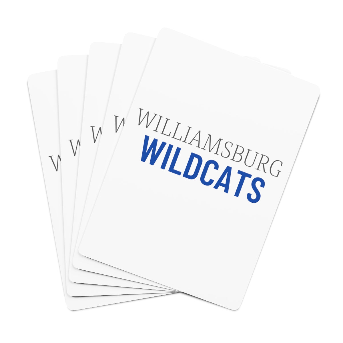 Wildcats Custom Poker Cards