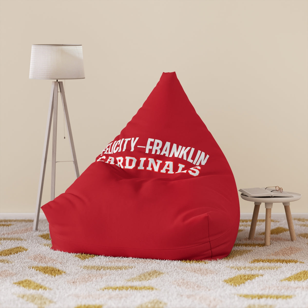 Cardinals Bean Bag Chair Cover (Filling Sold Separately)