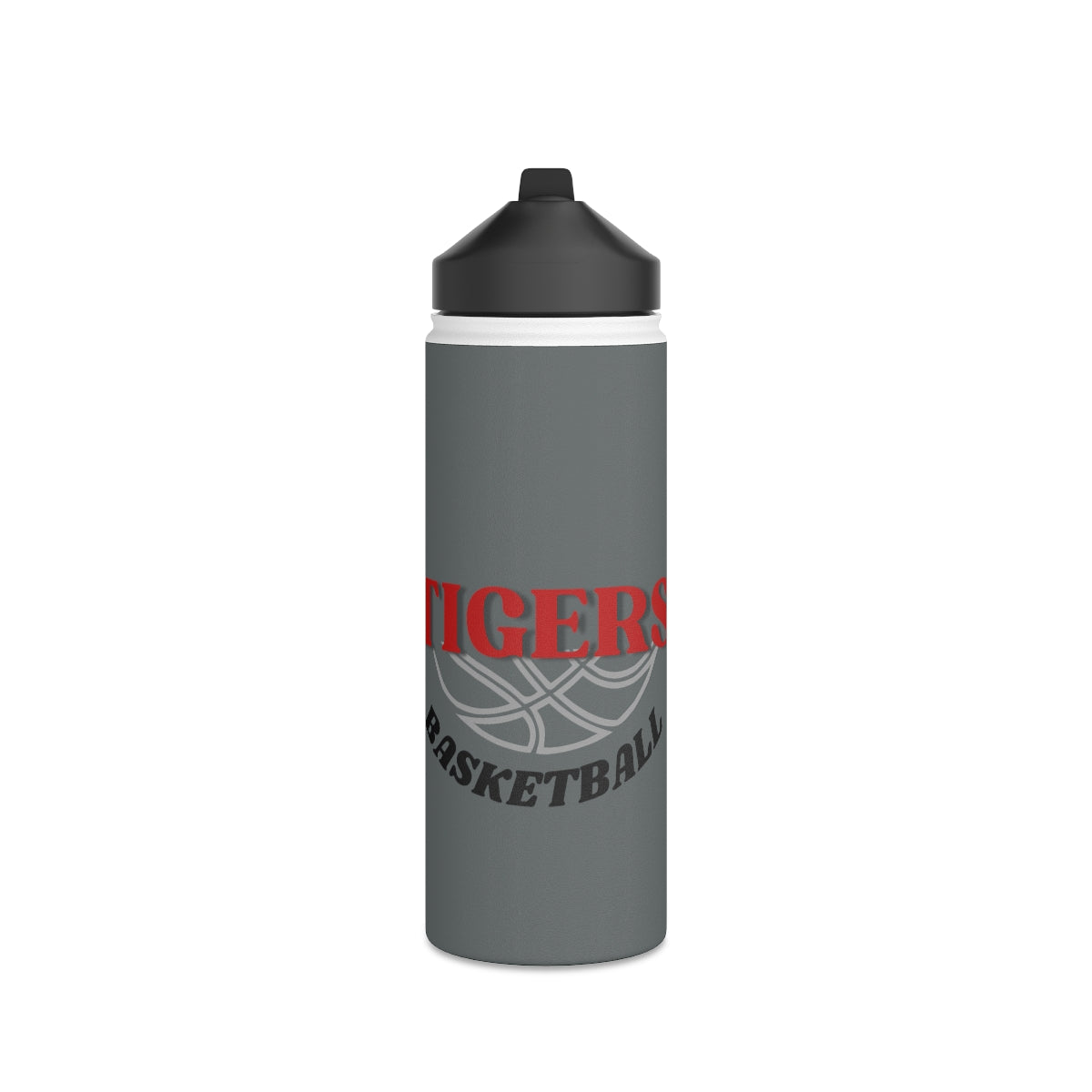 Tigers Stainless Steel Water Bottle, Standard Lid