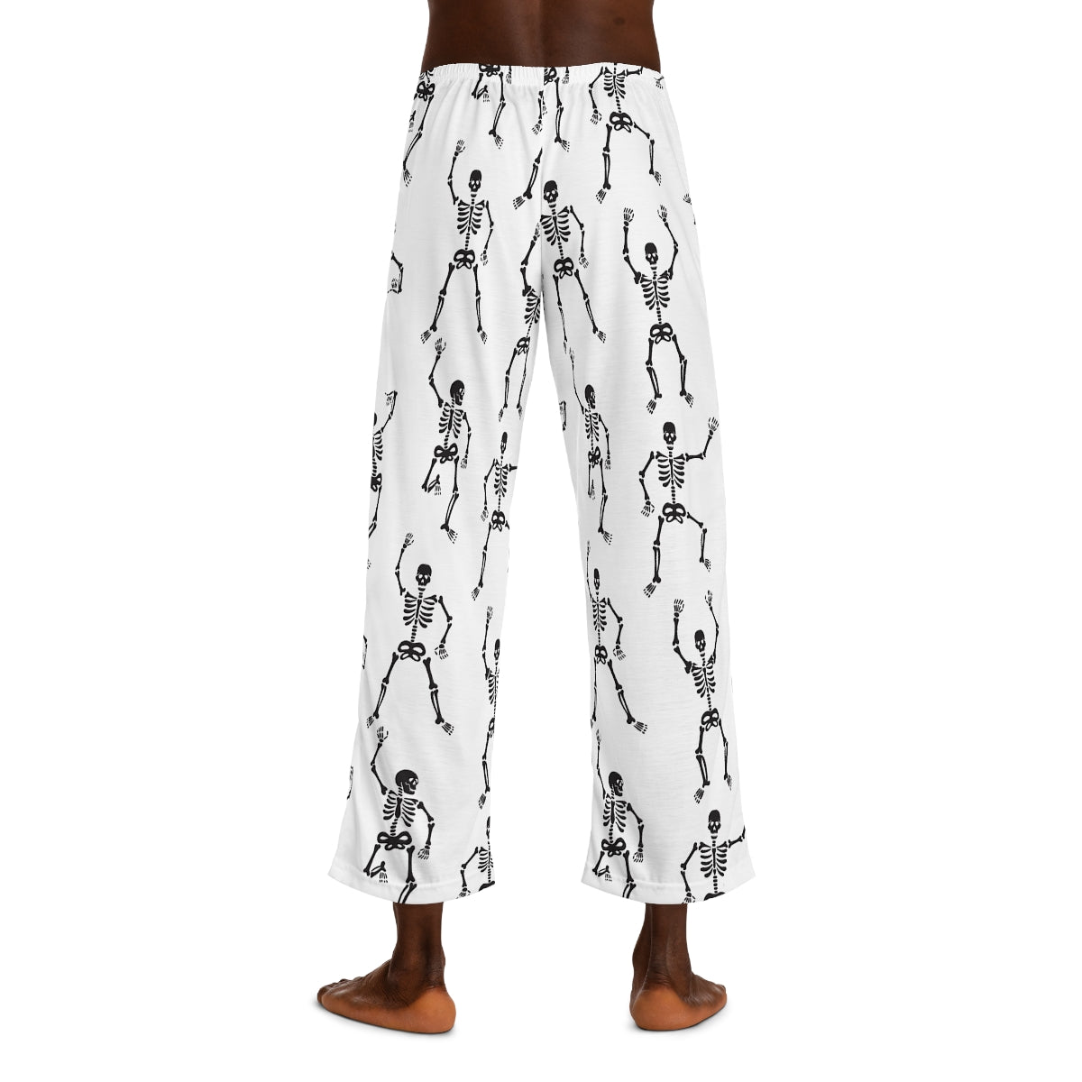 Skeleton Men's Pajama Pants (AOP)