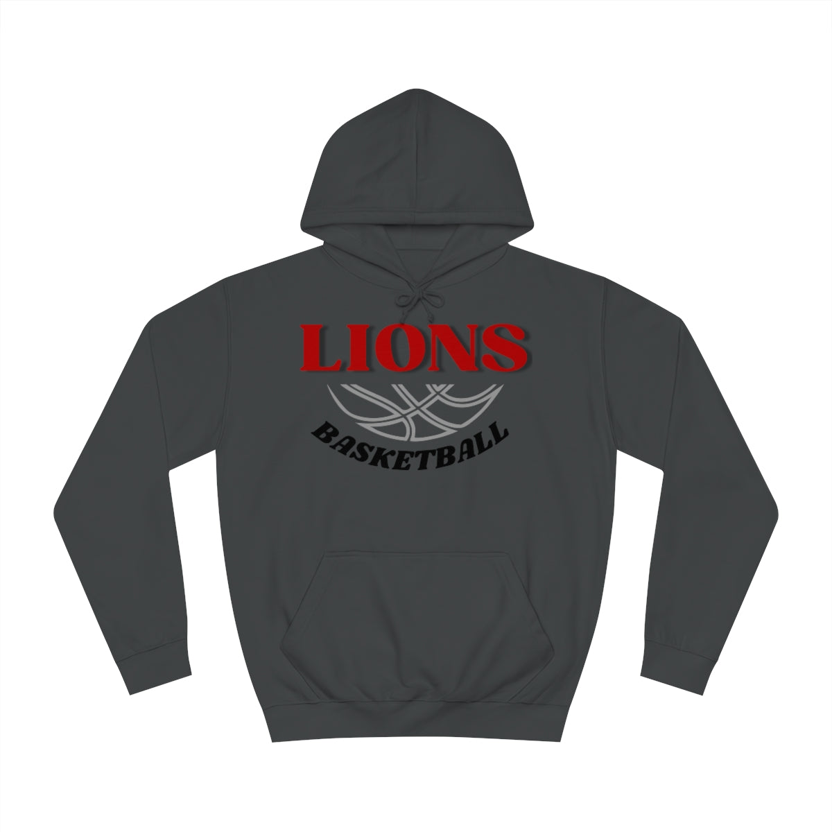 Lions Unisex College Basketball  Hoodie