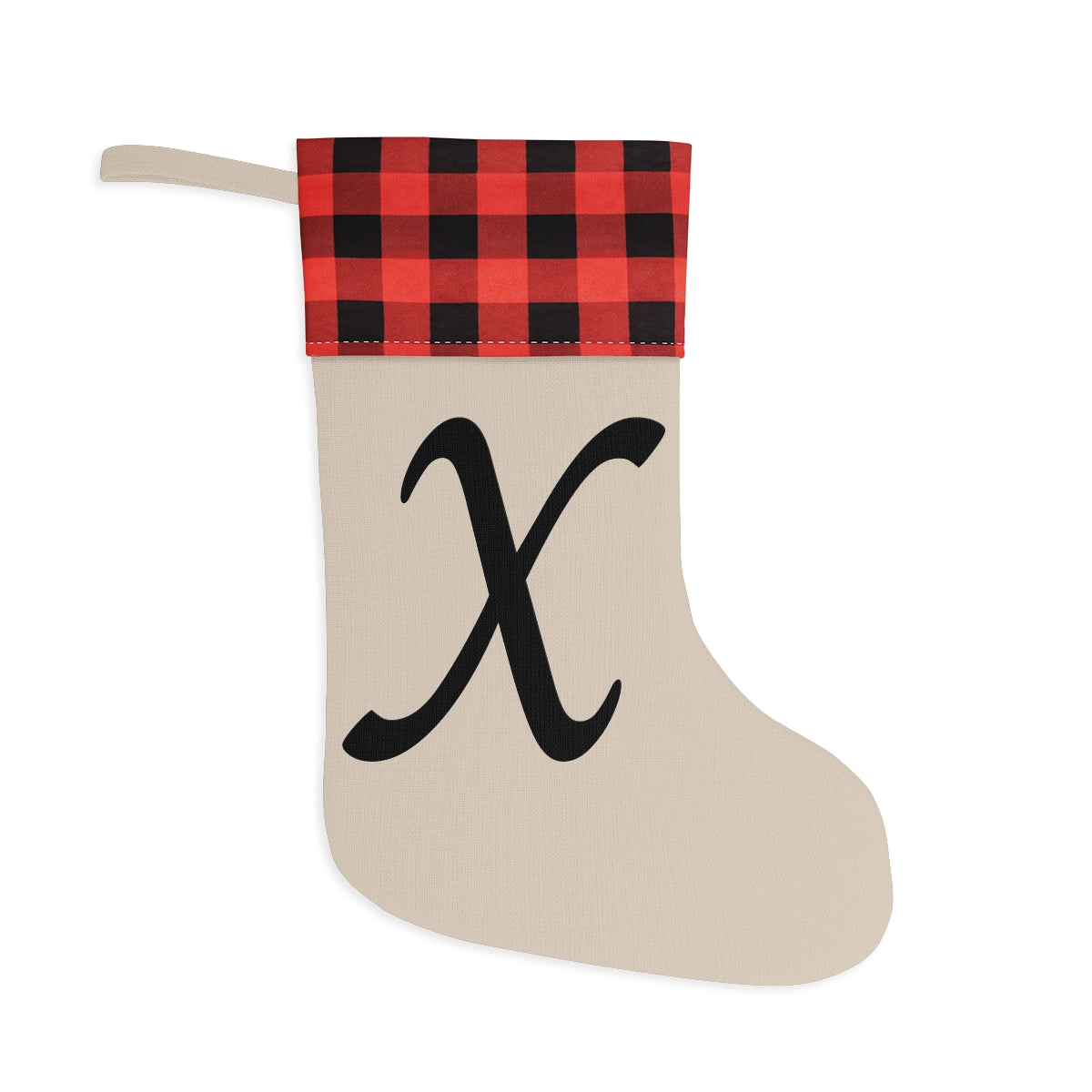 "X"Christmas Stocking