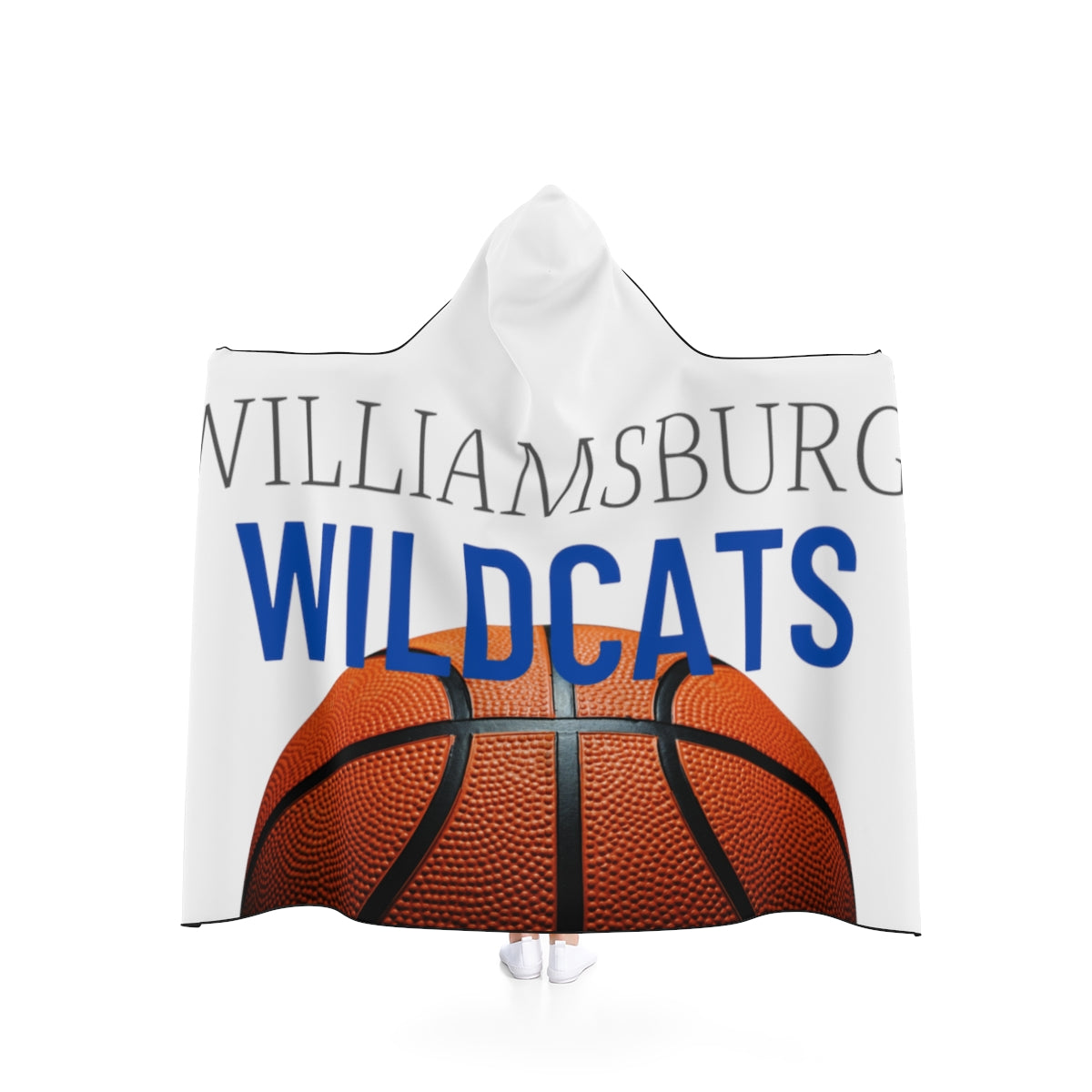 Wildcats Basketball Hooded Blanket