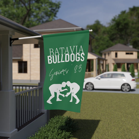 Wrestling Bulldogs House Banner