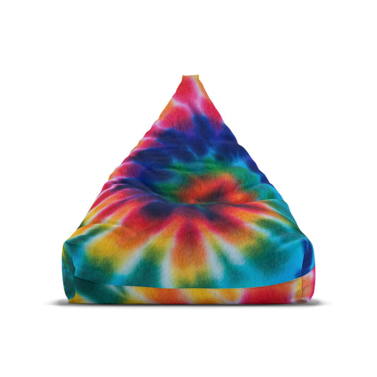 Tie Dye Bean Bag Chair Cover (Filling Sold Separately)