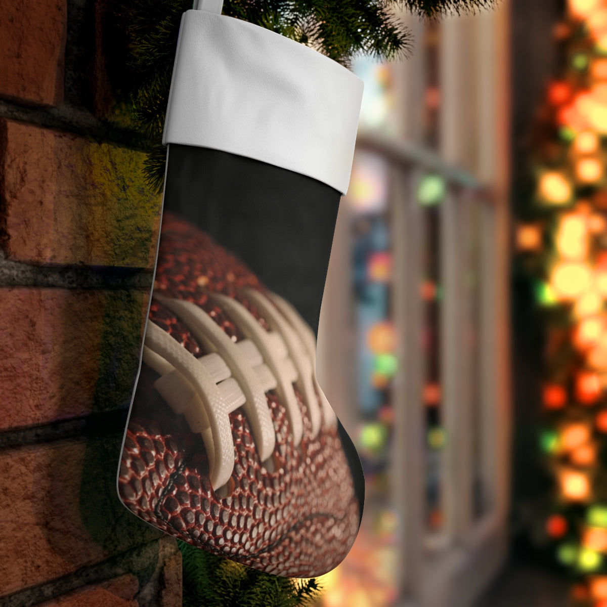 Football Holiday Stocking