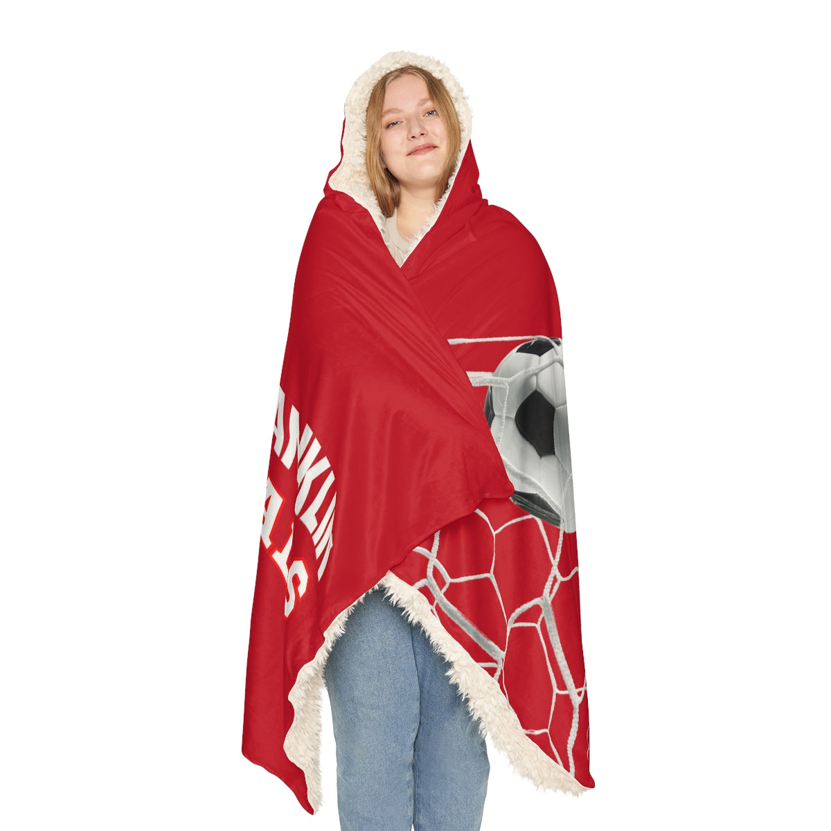 Cardinals Soccer Snuggle Blanket