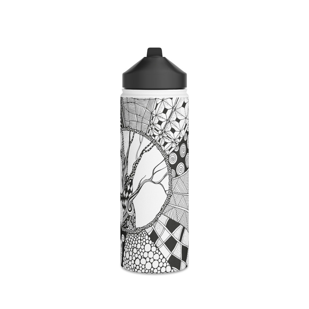 Stainless Steel Water Bottle, Standard Lid