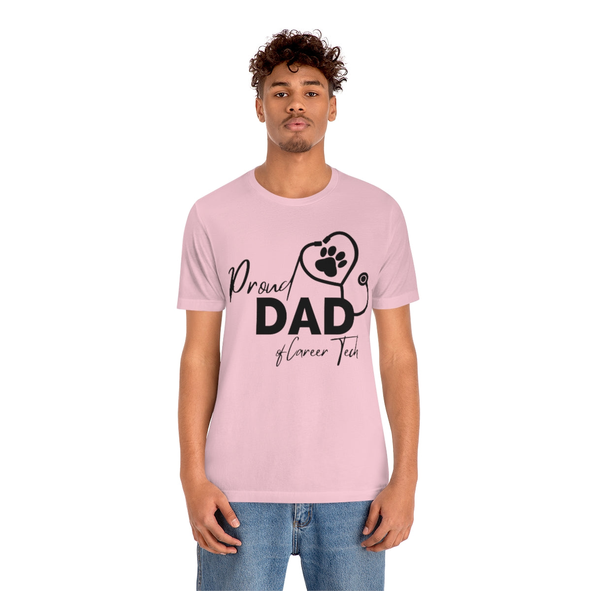 Proud Dad of Career Tech Student  Jersey Short Sleeve Tee