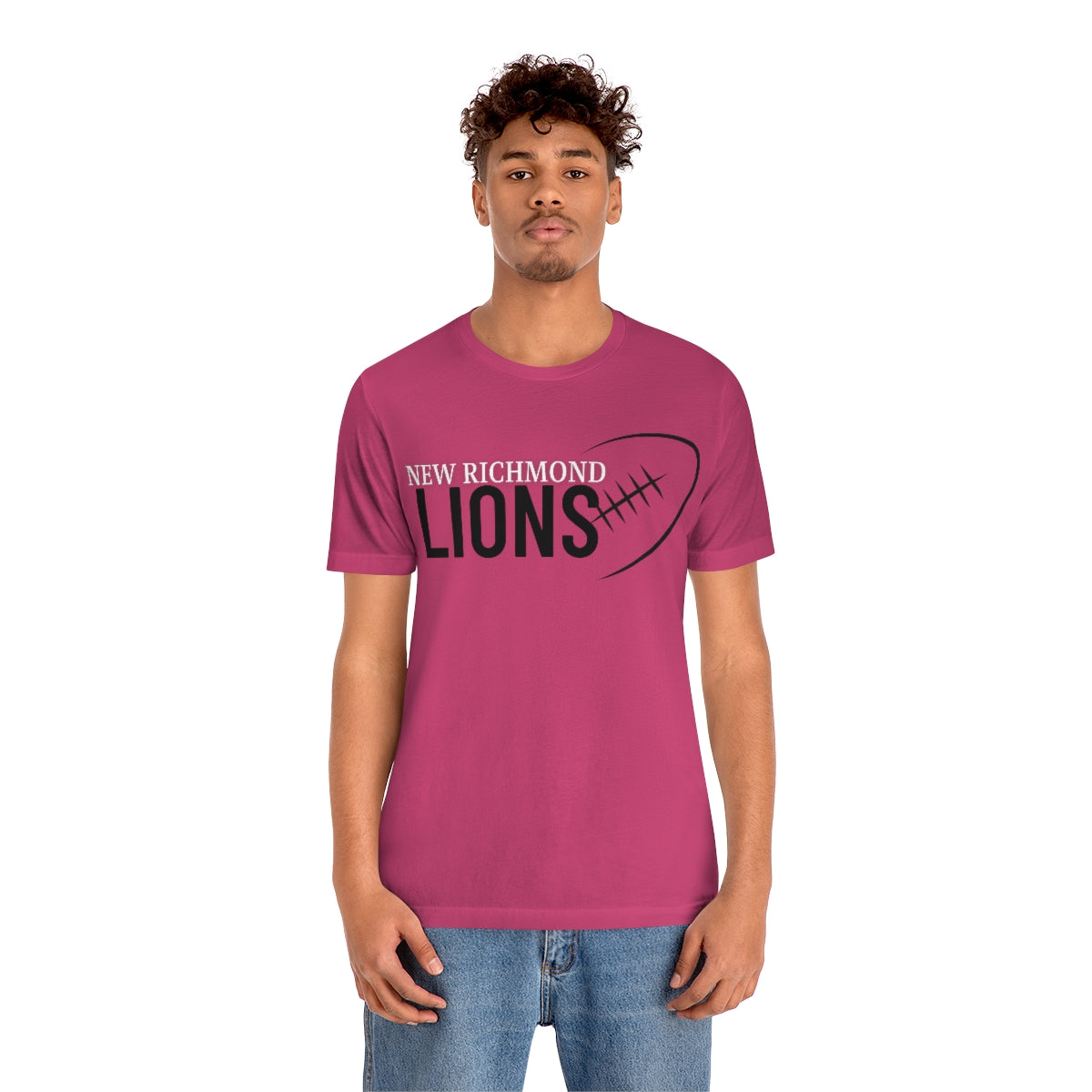 Lions Football Unisex Jersey Short Sleeve Tee