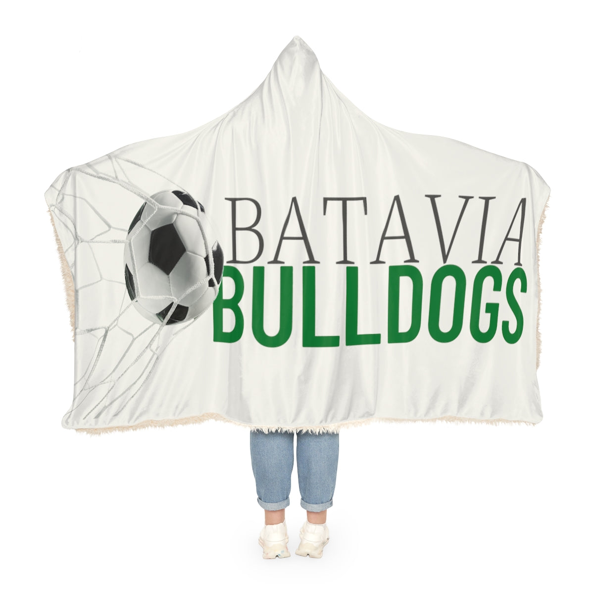 Bulldogs Soccer Snuggle Blanket