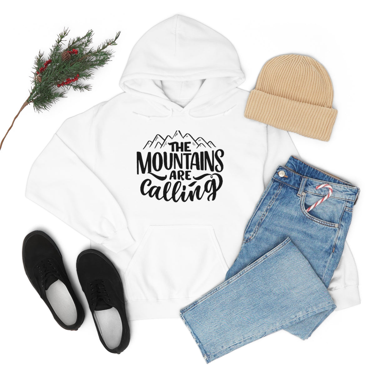 The Mountains Unisex Heavy Blend™ Hooded Sweatshirt