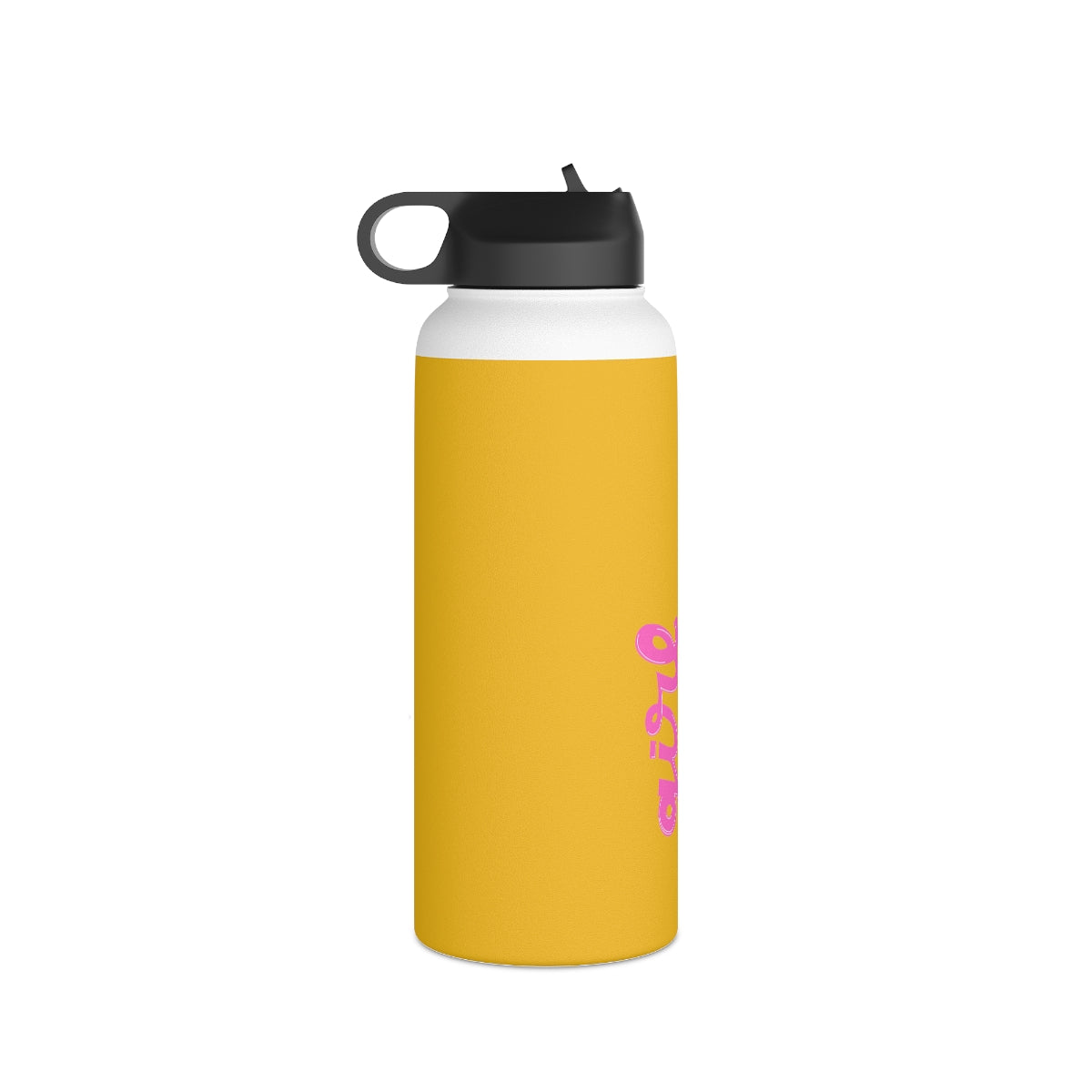 Girl Power Stainless Steel Water Bottle, Standard Lid