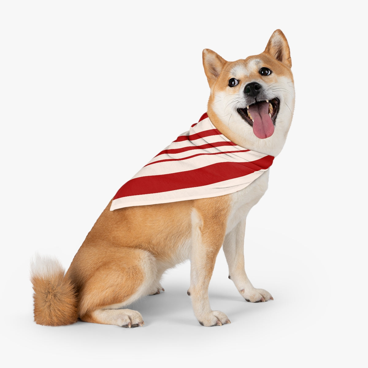 Candy Cane Pet Bandana