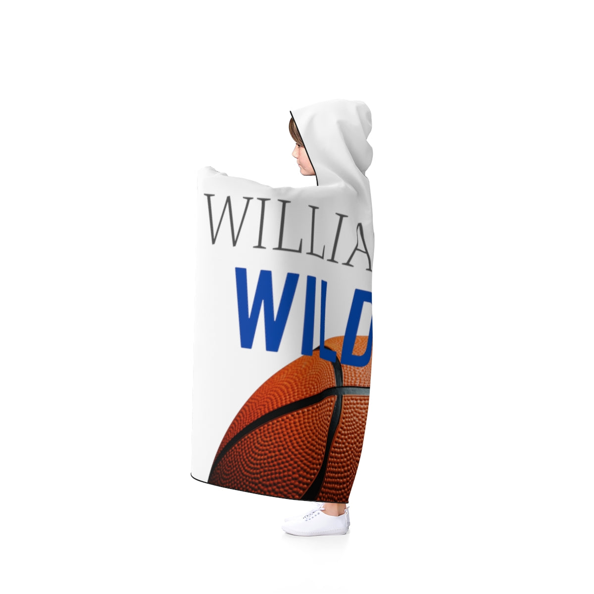 Wildcats Basketball Hooded Blanket