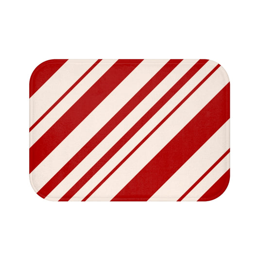 Candy Cane Bath Mat