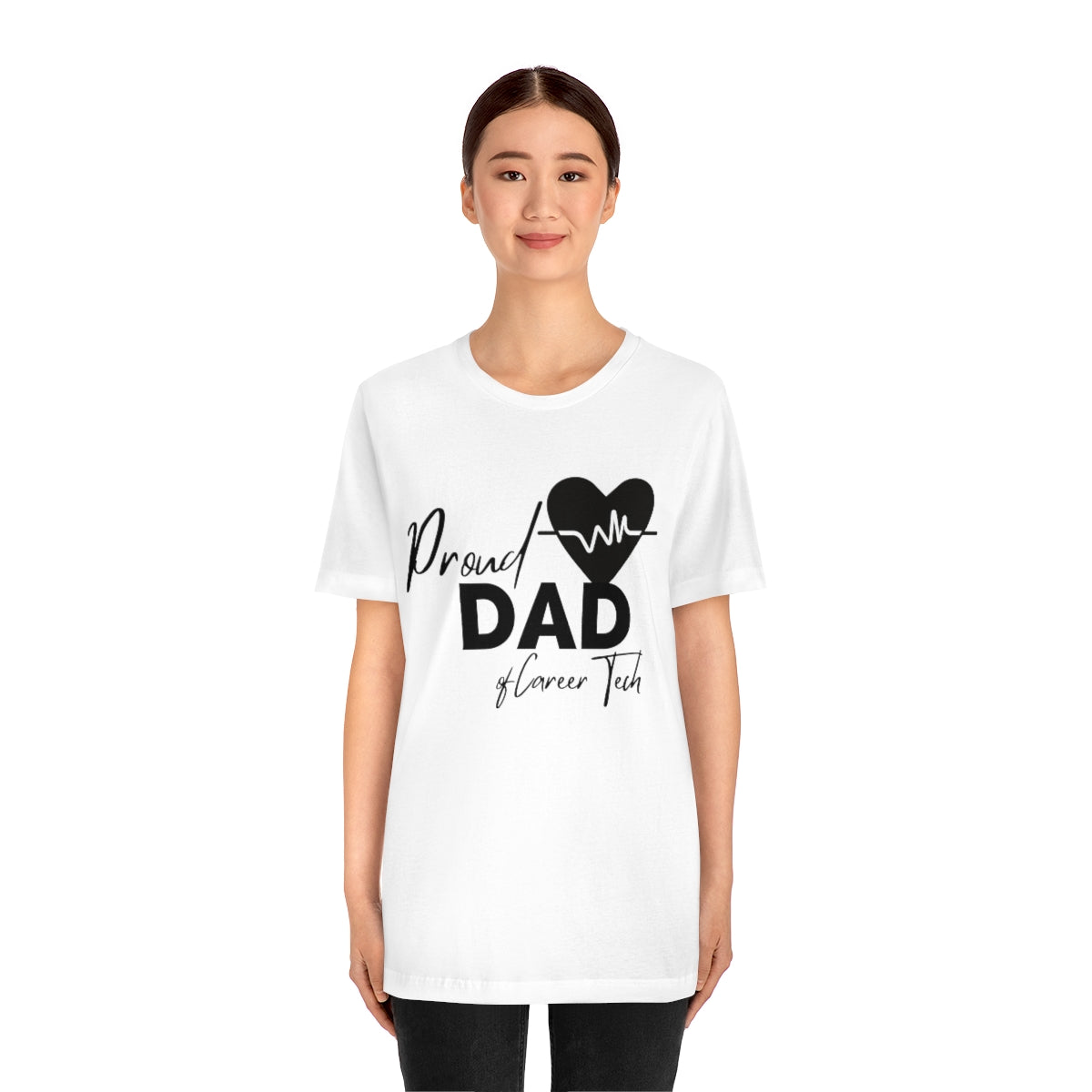 Proud Dad of Career Tech Student  Jersey Short Sleeve Tee