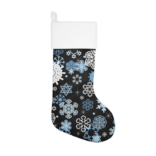 Snow Holiday Stocking