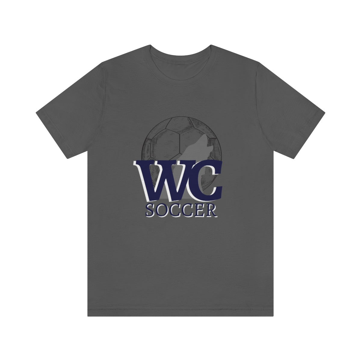 Soccer Wolves Unisex Jersey Short Sleeve Tee