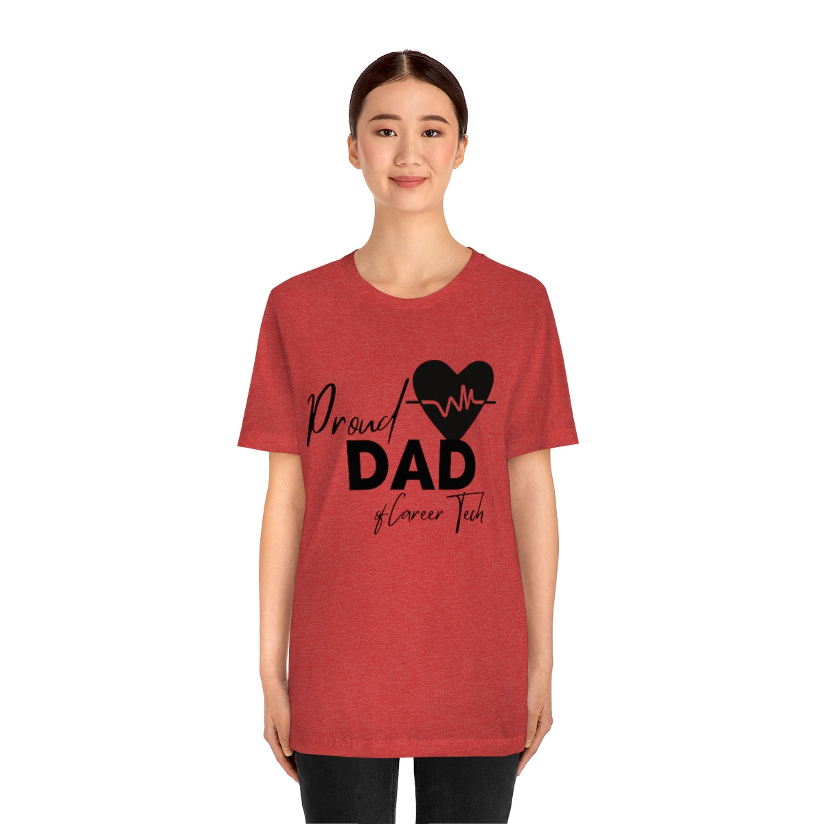 Proud Dad of Career Tech Student  Jersey Short Sleeve Tee