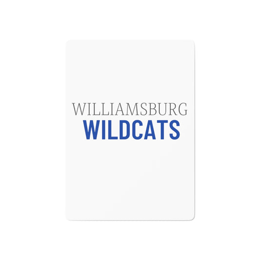 Wildcats Custom Poker Cards