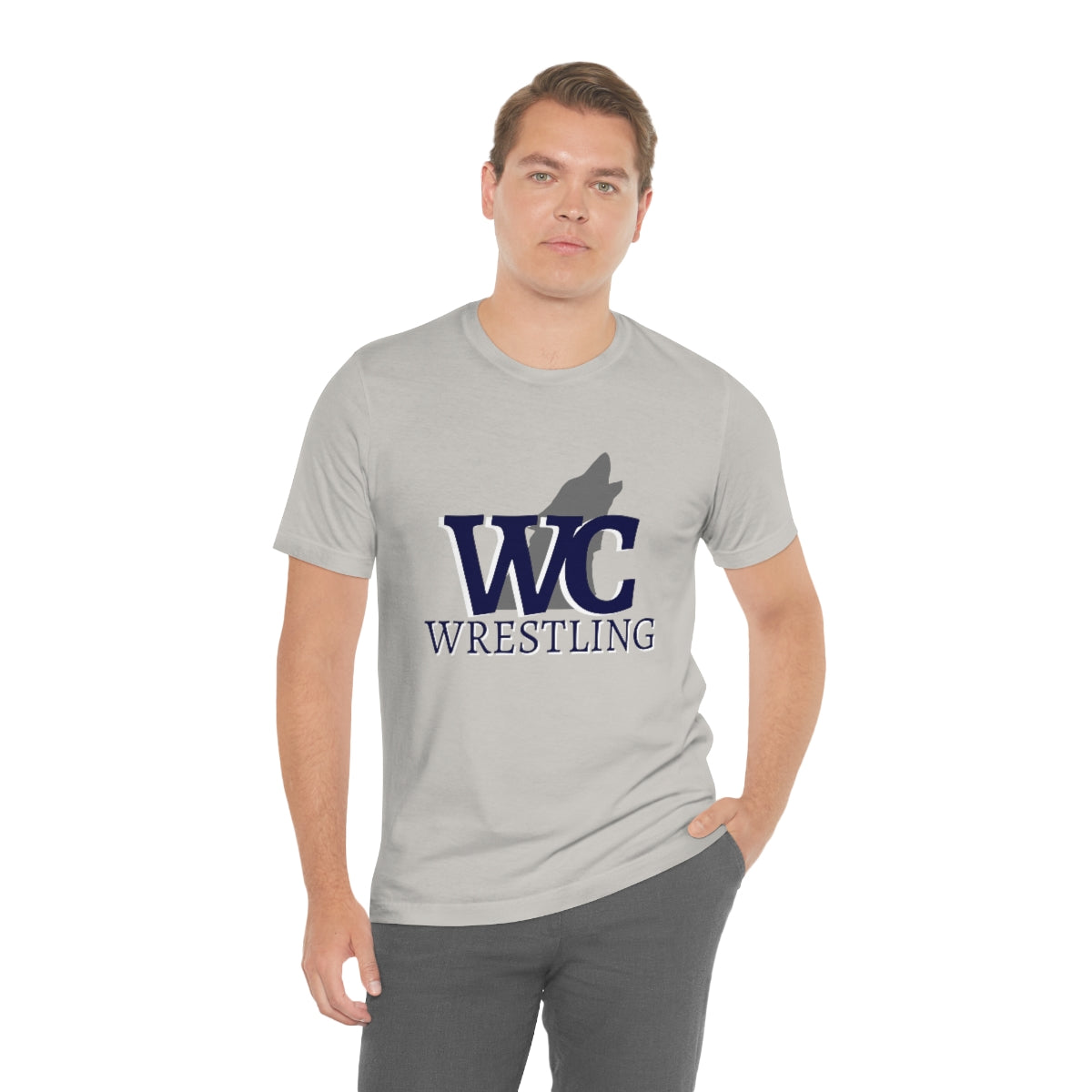 Wrestling Wolves Unisex Jersey Short Sleeve Tee