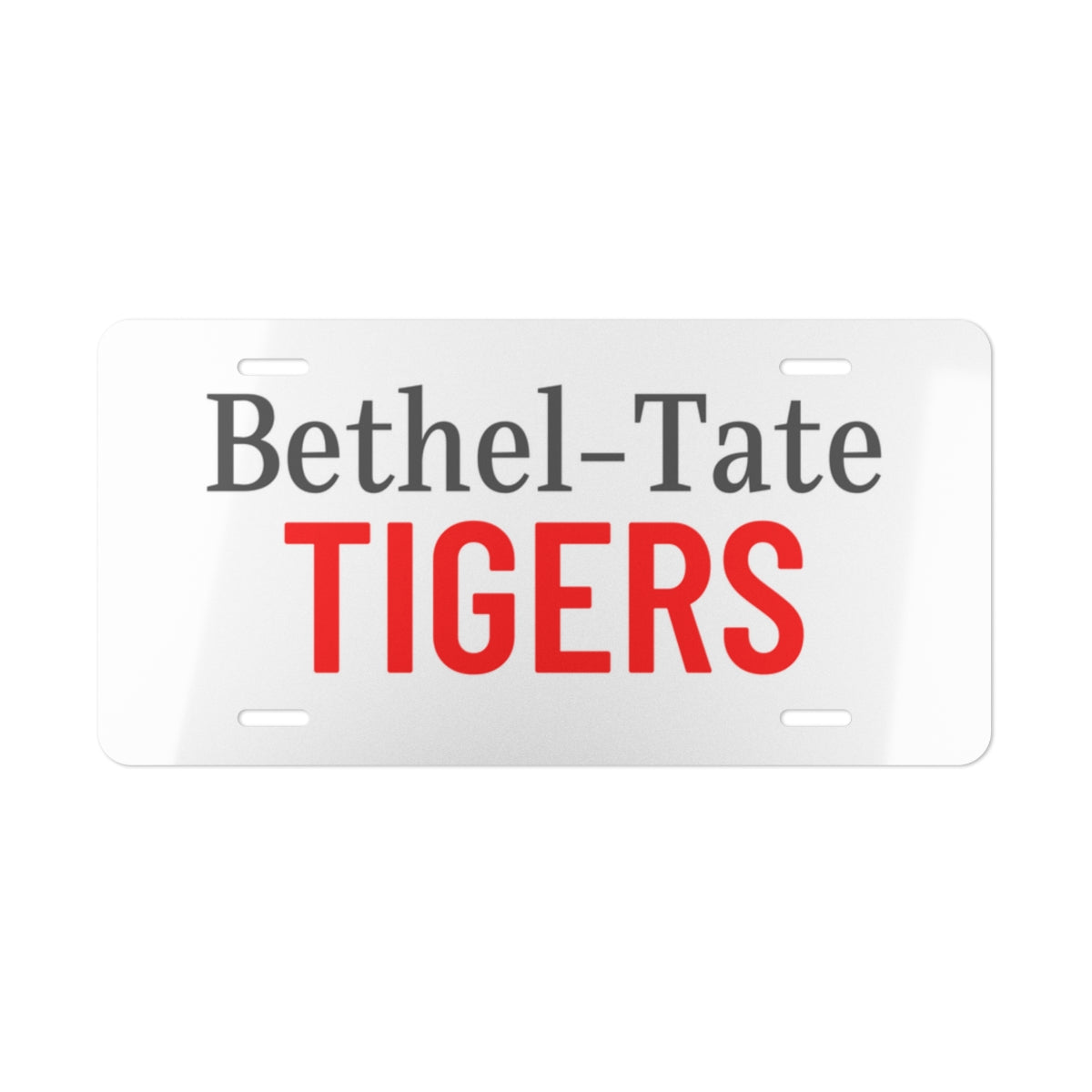 Tigers Copy of Vanity Plate