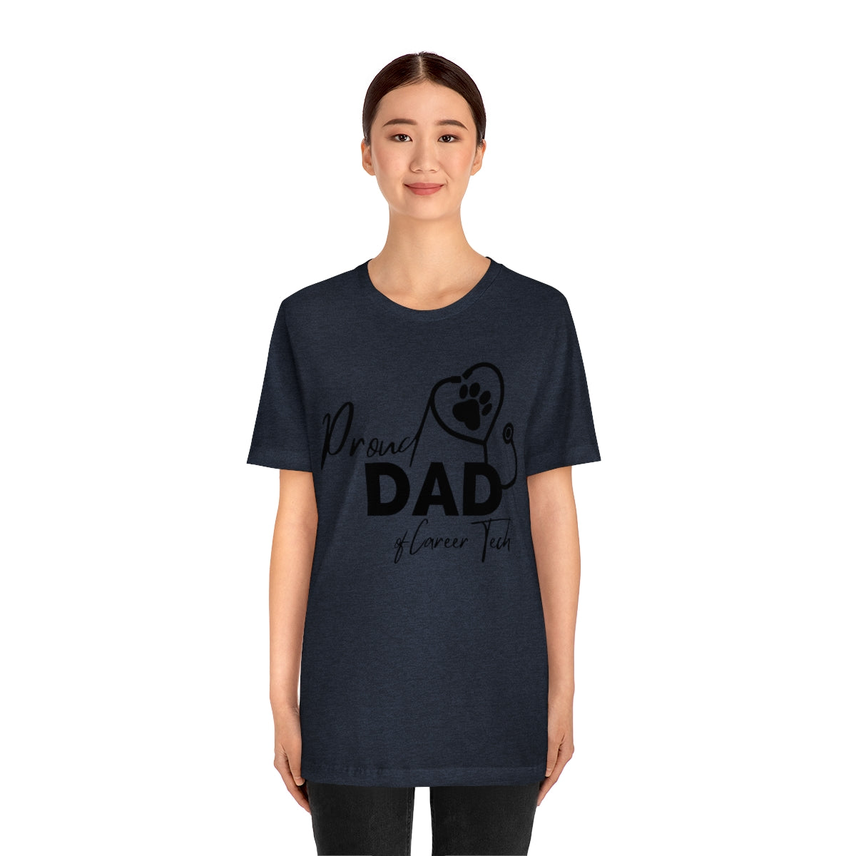 Proud Dad of Career Tech Student  Jersey Short Sleeve Tee