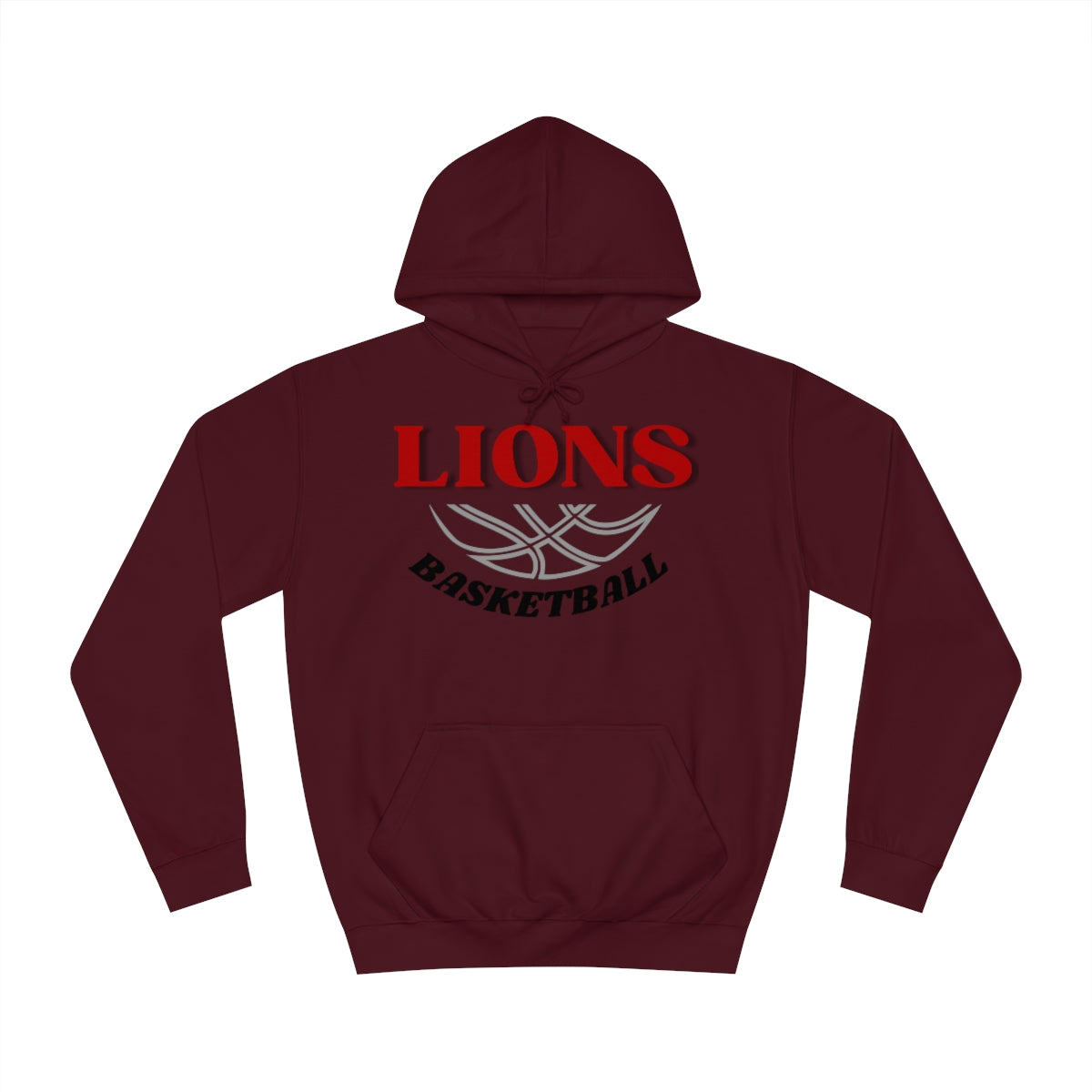 Lions Unisex College Basketball  Hoodie