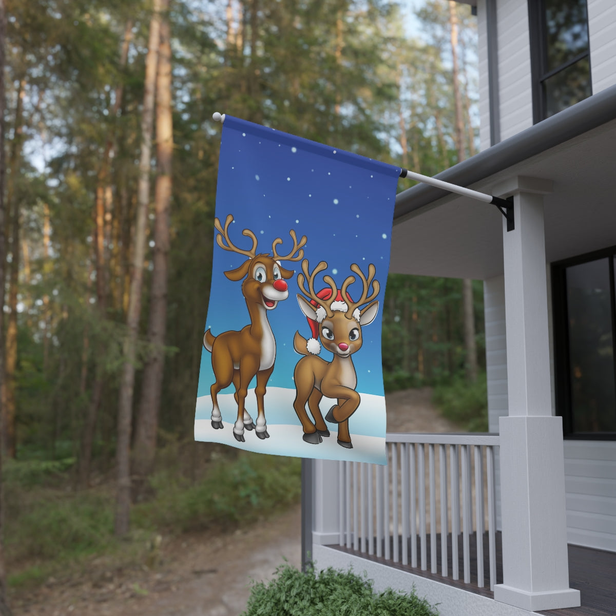 Reindeer House Banner