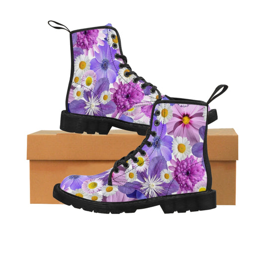 Flowers Women's Canvas Boots