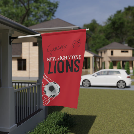 Soccer Lions House Banner