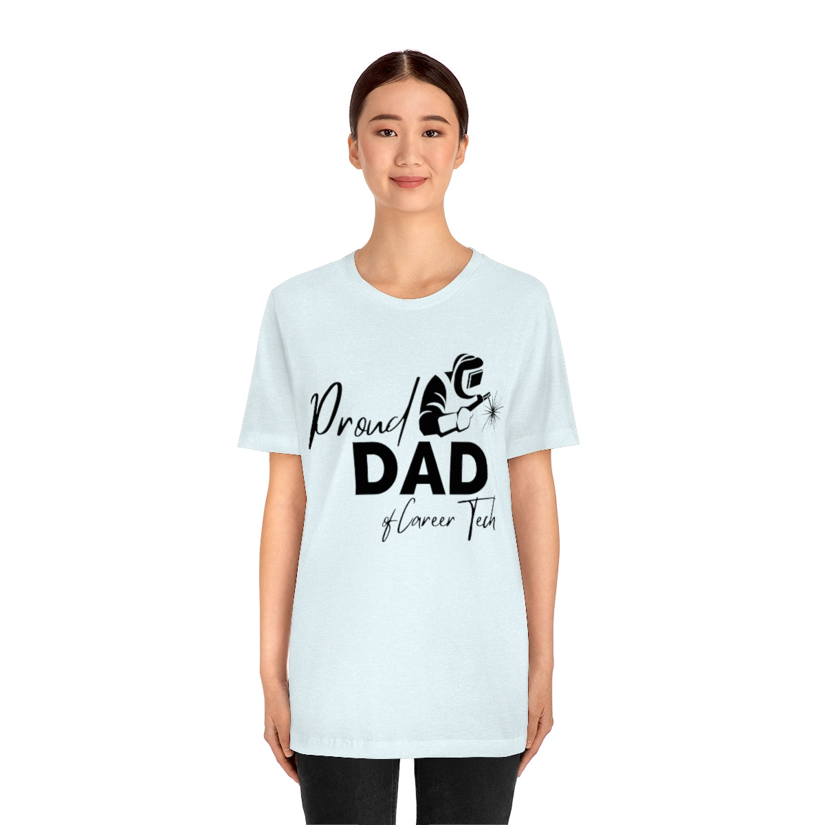 Proud Dad of Career Tech Student  Unisex Jersey