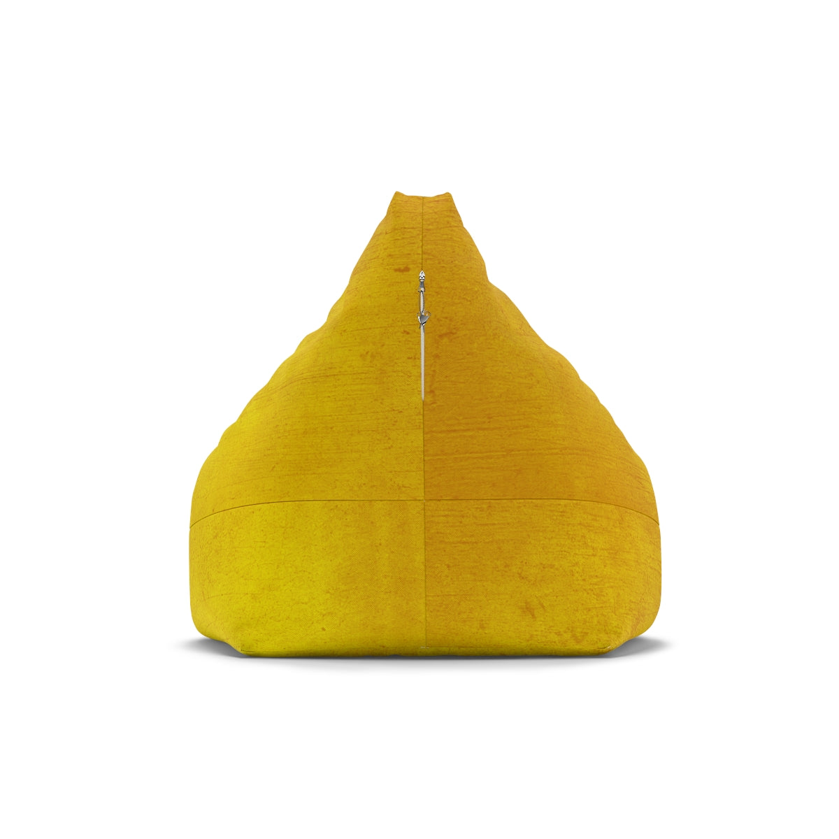 Yellow Bean Bag Chair Cover (Filling Sold Separately)