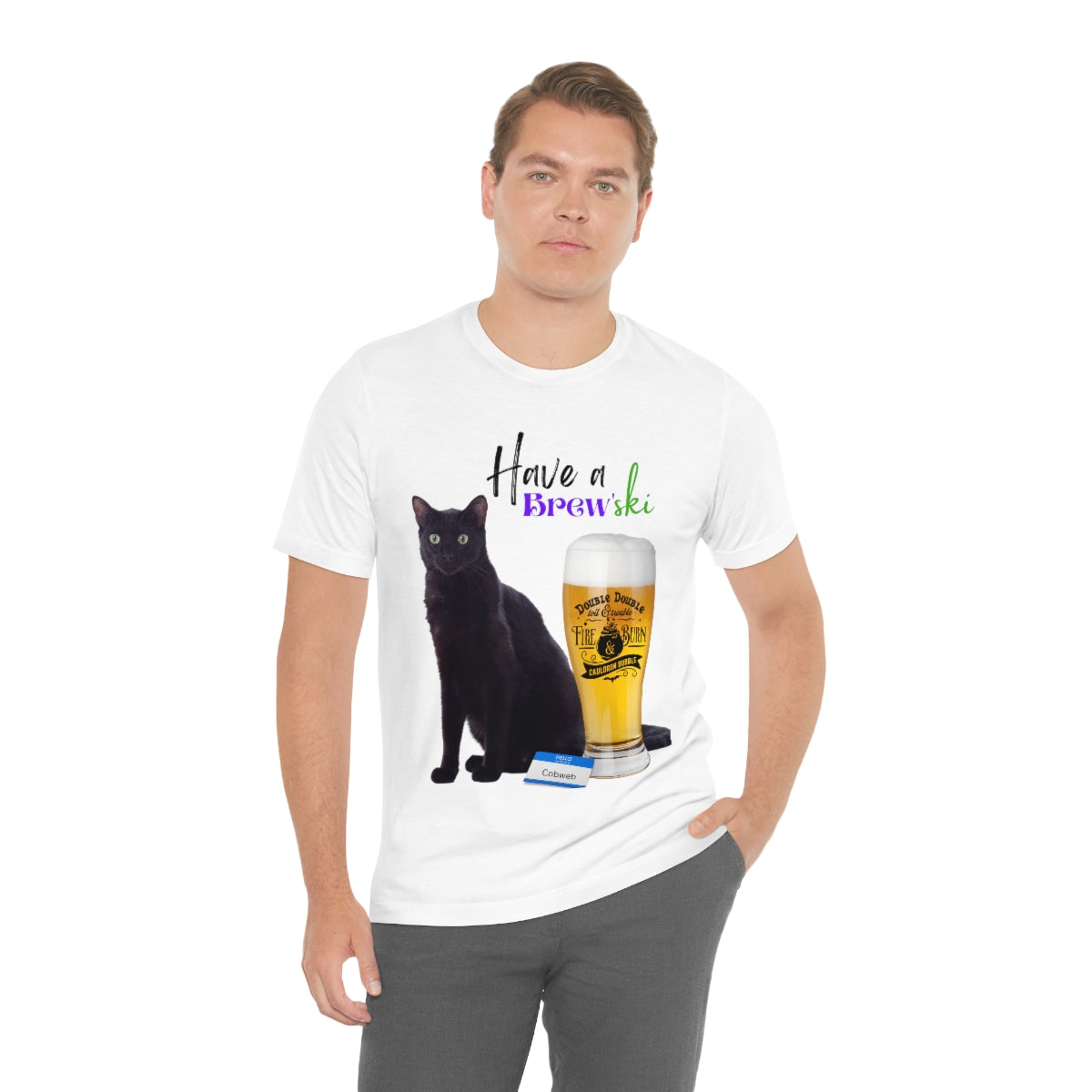 Black Cat Unisex Jersey Short Sleeve Tee