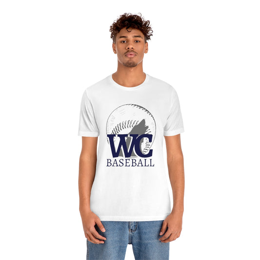 Baseball Wolves Unisex Jersey Short Sleeve Tee