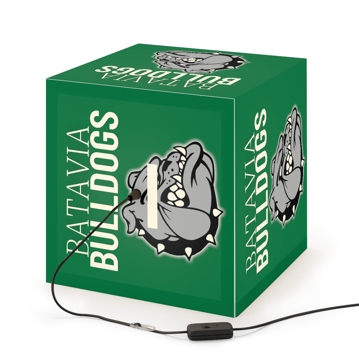 Bulldogs Light Cube Lamp