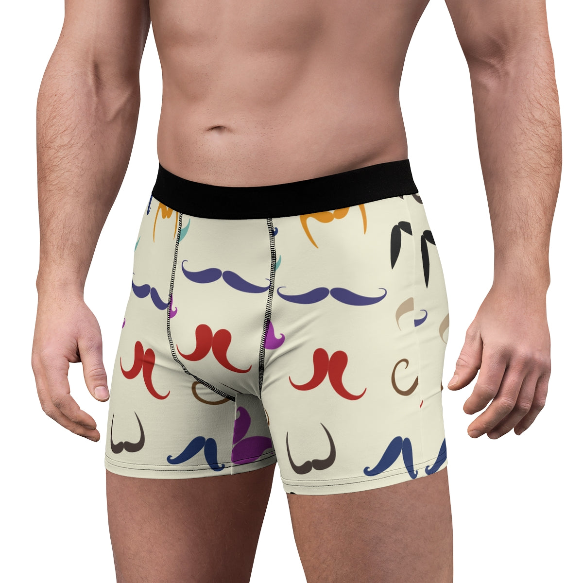 Mustache Men's Boxer Briefs