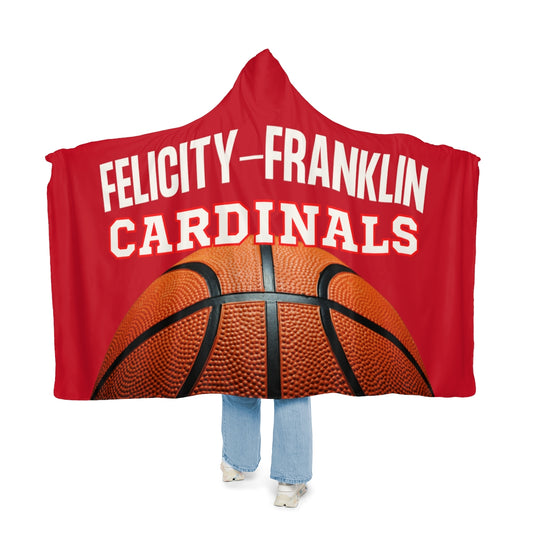 Cardinals Basketball Snuggle Blanket