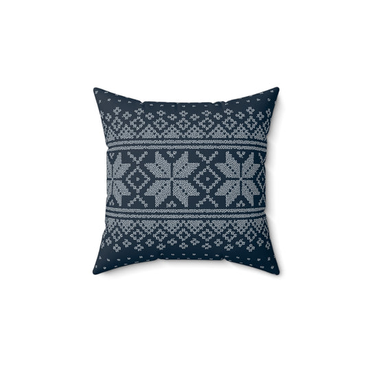 Copy of Christmas Flannel Spun Polyester Square Pillow