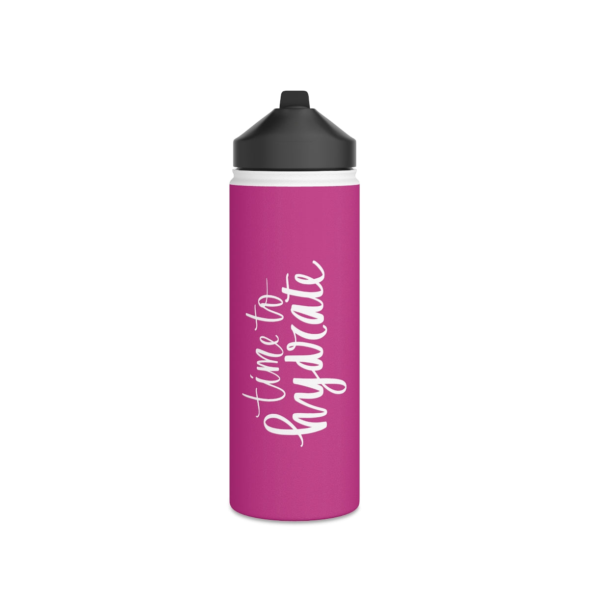 Hydrate Stainless Steel Water Bottle, Standard Lid