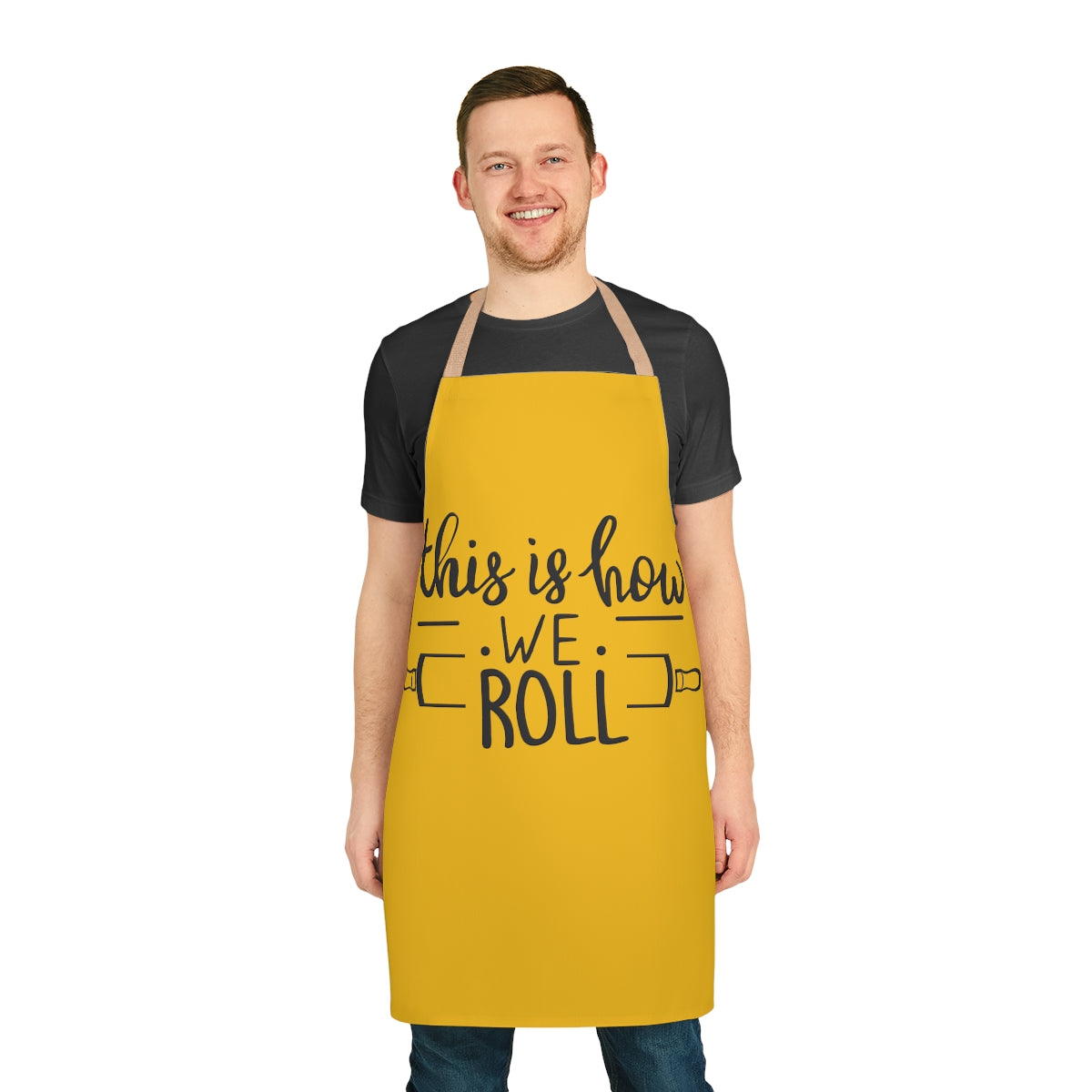 How We Roll Apron (AOP)