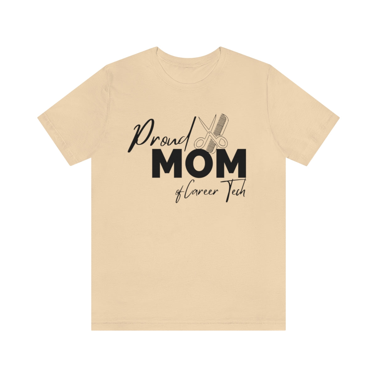 Proud Mom of Career Tech Student Unisex Jersey Short Sleeve Tee