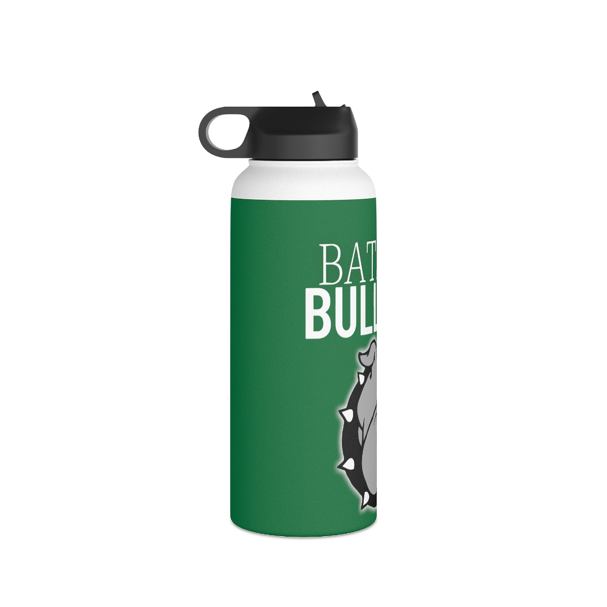 Bulldogs Stainless Steel Water Bottle, Standard Lid