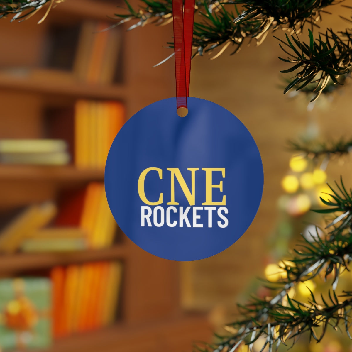 Rockets Metal Ornaments