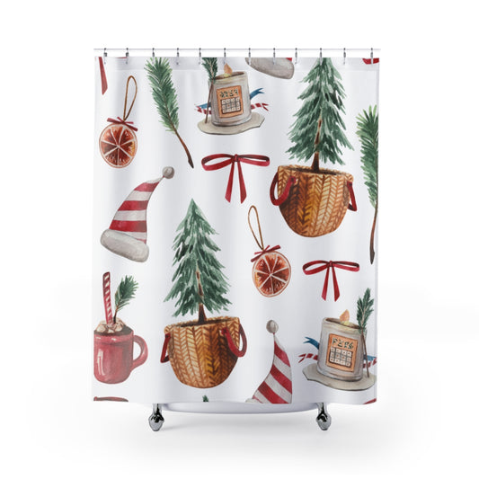 Christmas Favorites Shower Curtains