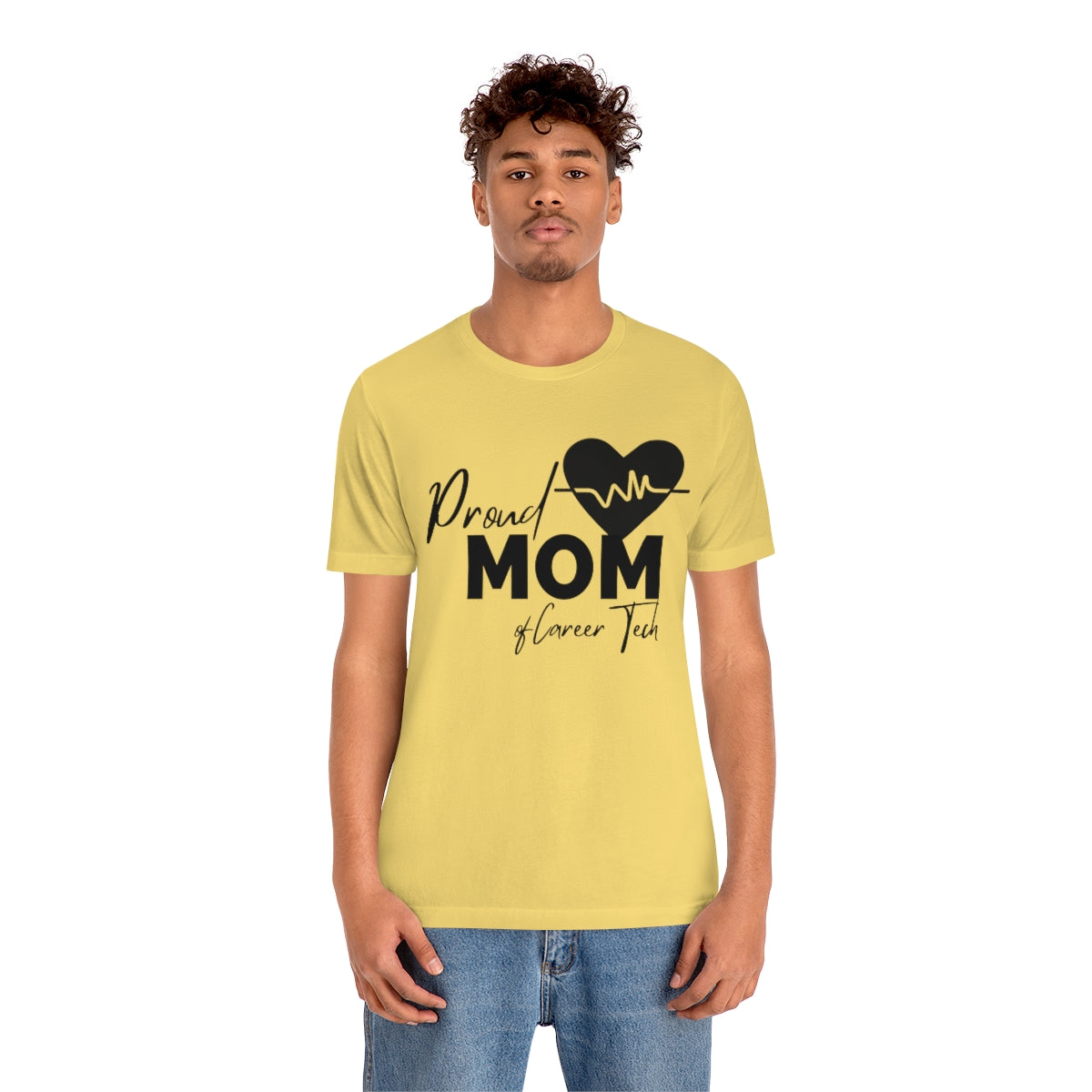 Proud Mom of Career Tech Student Jersey Short Sleeve Tee