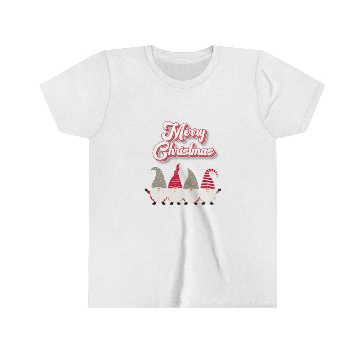 Merry Elfs Christmas Youth Short Sleeve Tee