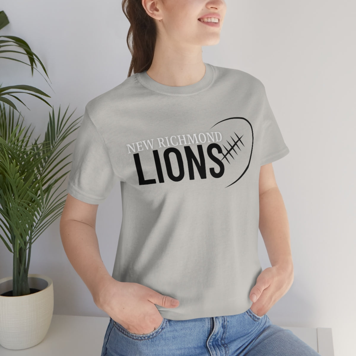 Lions Football Unisex Jersey Short Sleeve Tee