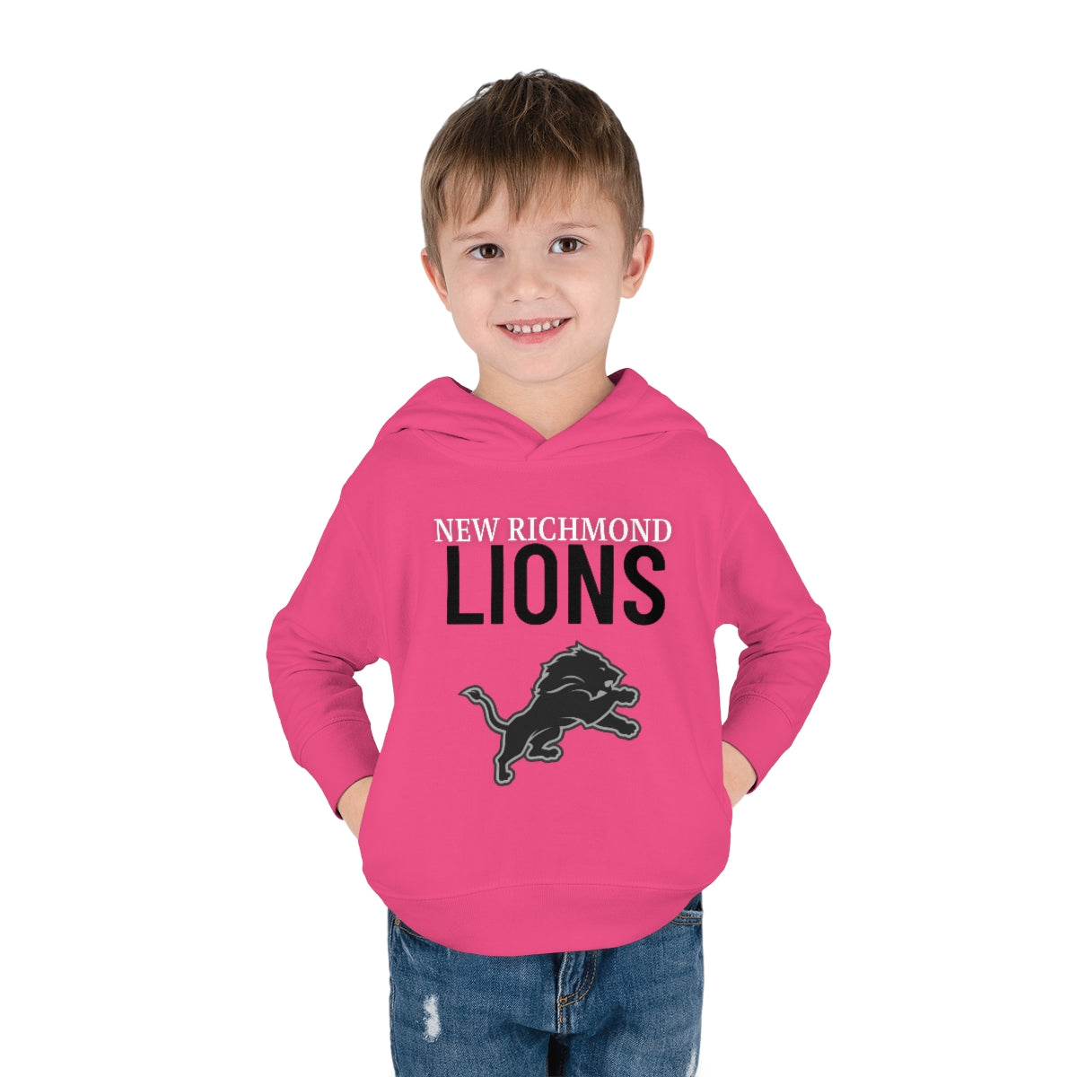 Lions Toddler Pullover Fleece Hoodie